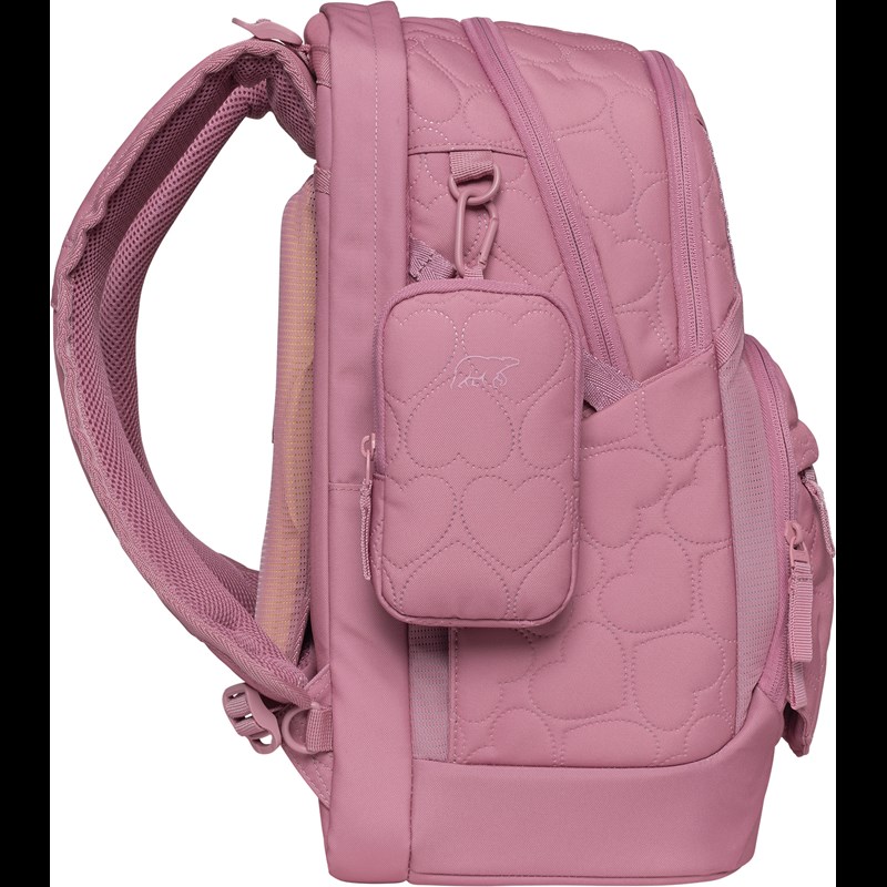 Beckmann Skoletaske Sport Air Heart  Rosa 2