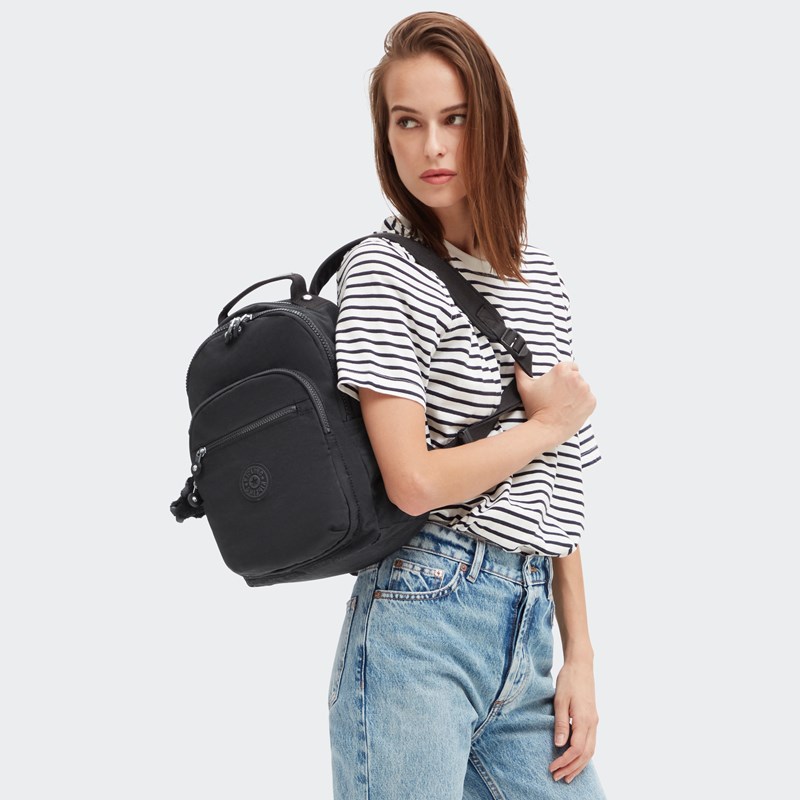 Kipling Ryggsäck Seoul S Svart 10" 2