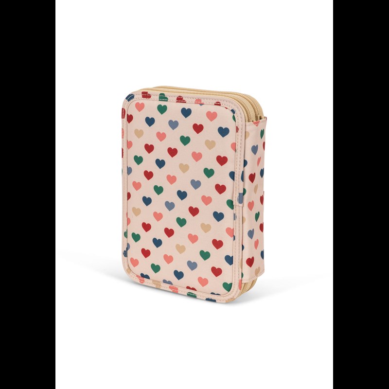 Konges Sløjd Pennfodral Clover Coeur Coloré Creme 1