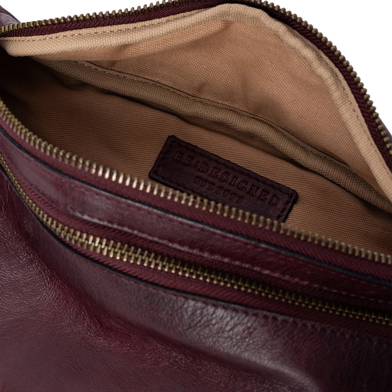 RE:DESIGNED Midjeväska Faust Urban Mörk Bordeaux 5