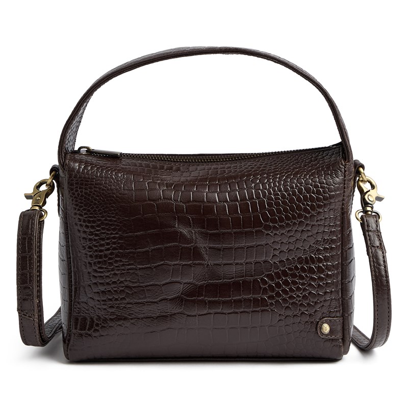 Depeche Crossbody Fashion Favourites Brun krokodil 1