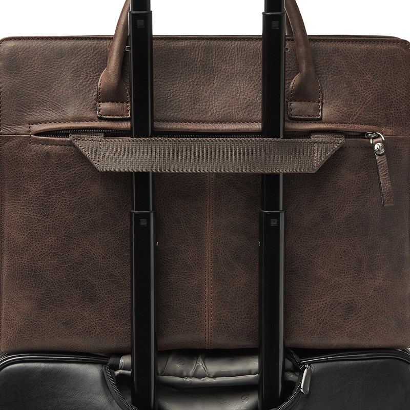 Castelijn & Beerens Handväska RFID Mocca Brun 15" 9