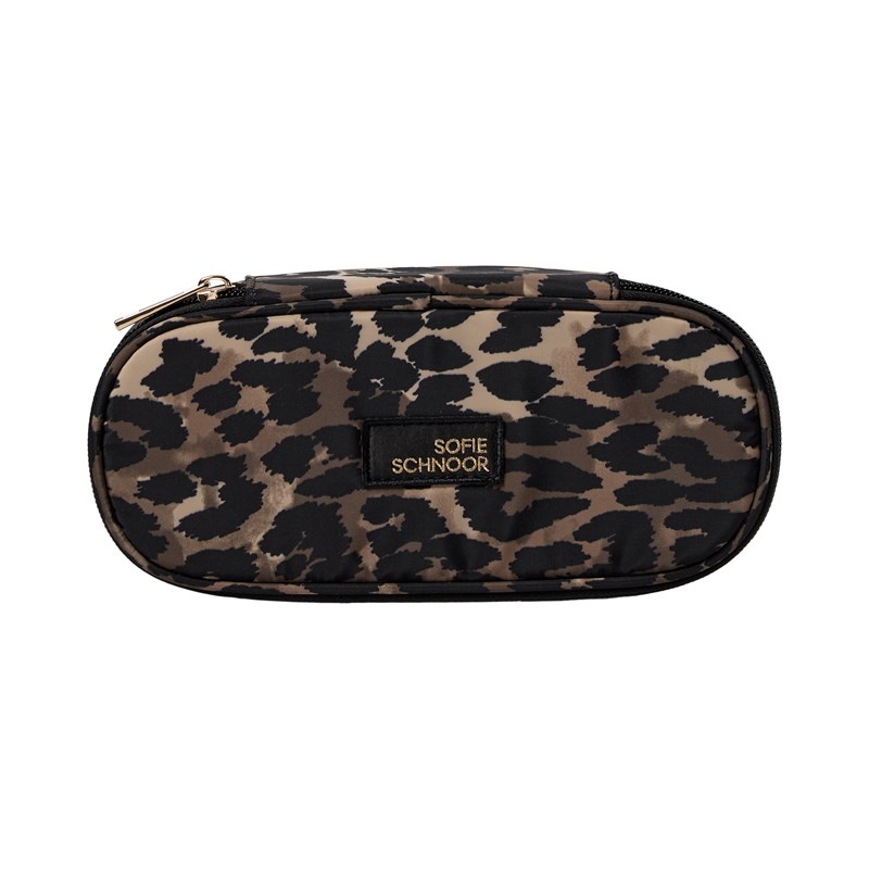 Sofie Schnoor Pennfodral Oval Saga Leopard 1