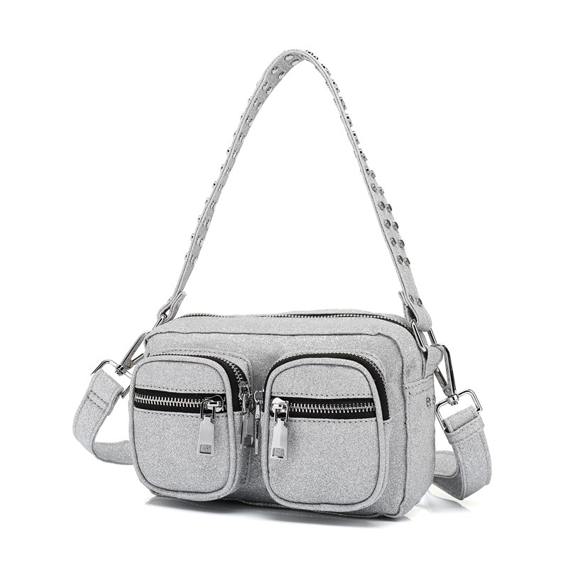 Noella Crossbody Kendra Glitter Sølv 2