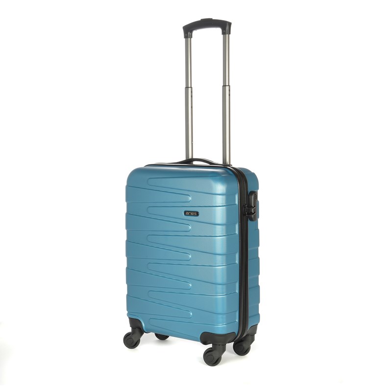 Aries Travel Kuffert Marseille Blå 55 Cm 2