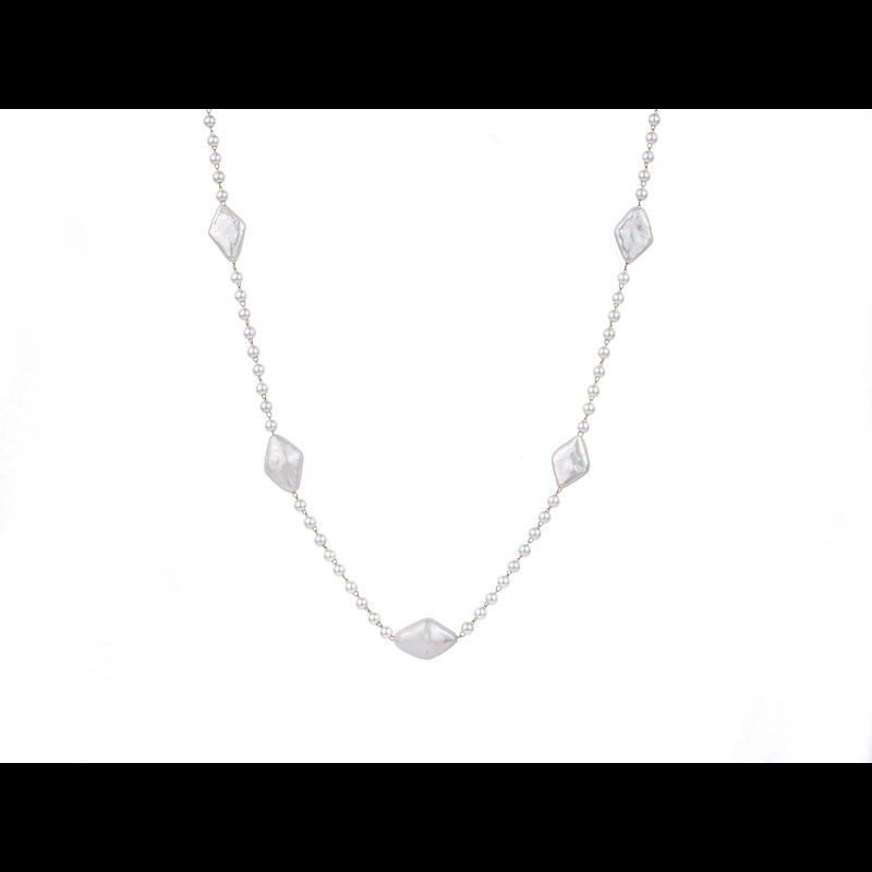 HERA Halskæde Harmony Hvid 3