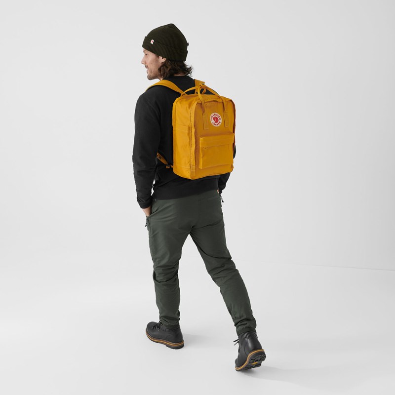 Fjällräven Ryggsäck Kånken Laptop Gul 17" 7