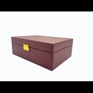 HERA Smyckeskrin 2-delat Bordeaux