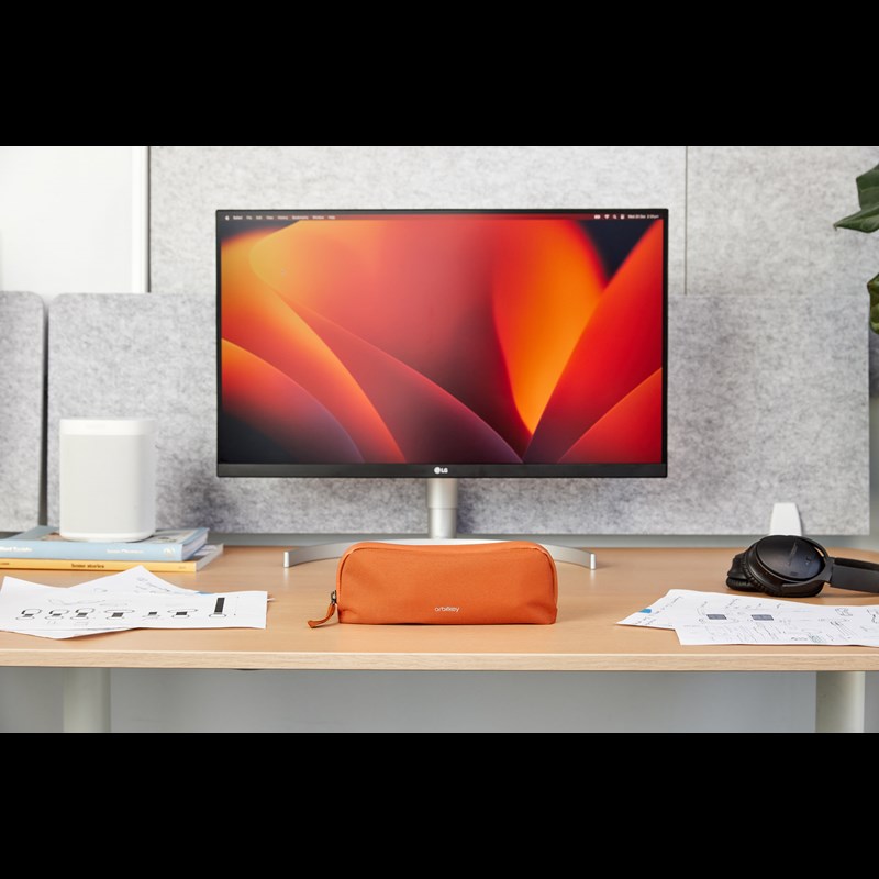 Orbitkey Pennfodral Bränt röd 5