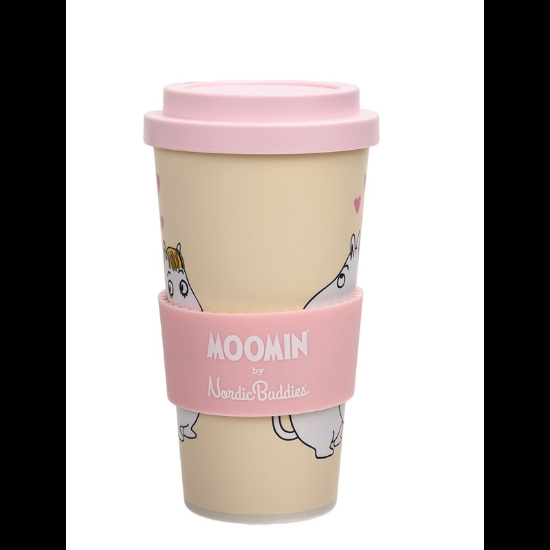 Nordic Buddies Takeaway mugg Mumintrollet  Beige 4
