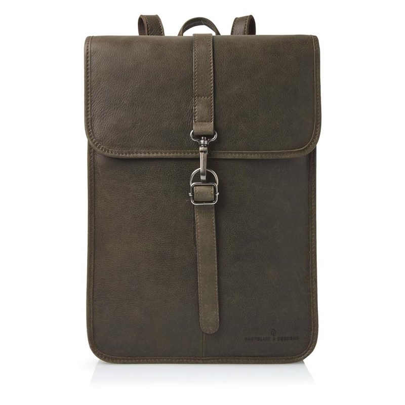 Castelijn & Beerens Rygsæk Laptop Backpack Army Grøn 15" 1
