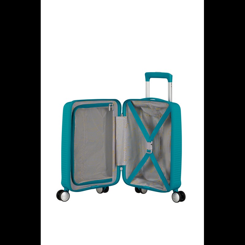 American Tourister Kuffert Soundbox mini Blå/Grøn 47 6