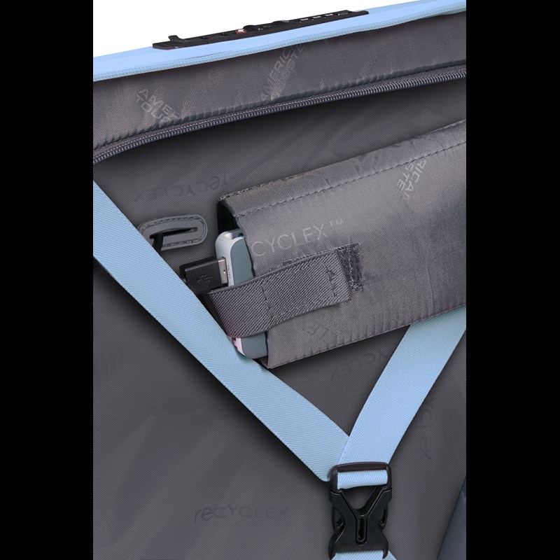 American Tourister Kuffert Novastream Lyseblå 55 Cm 4