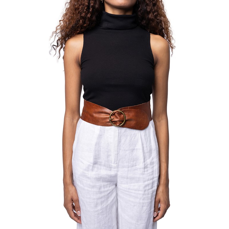 RE:DESIGNED Dambälte Hila Brun 85 Cm 2