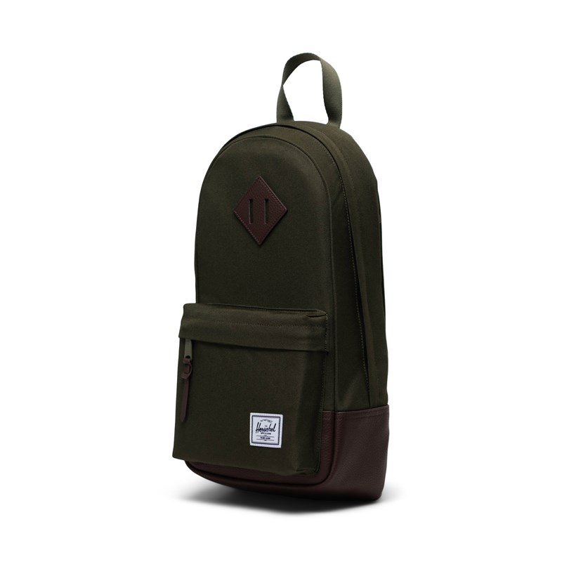 Herschel Sling Bag Heritage Flaskegrøn 2