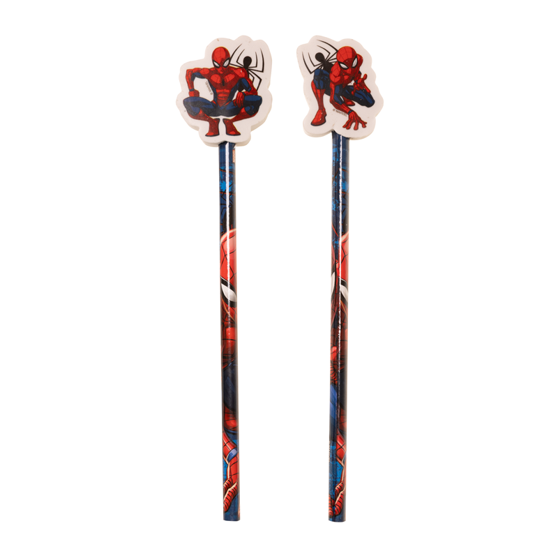 Spiderman Blyertspennor 2-pack Spiderman Blå/Röd/Svart 2