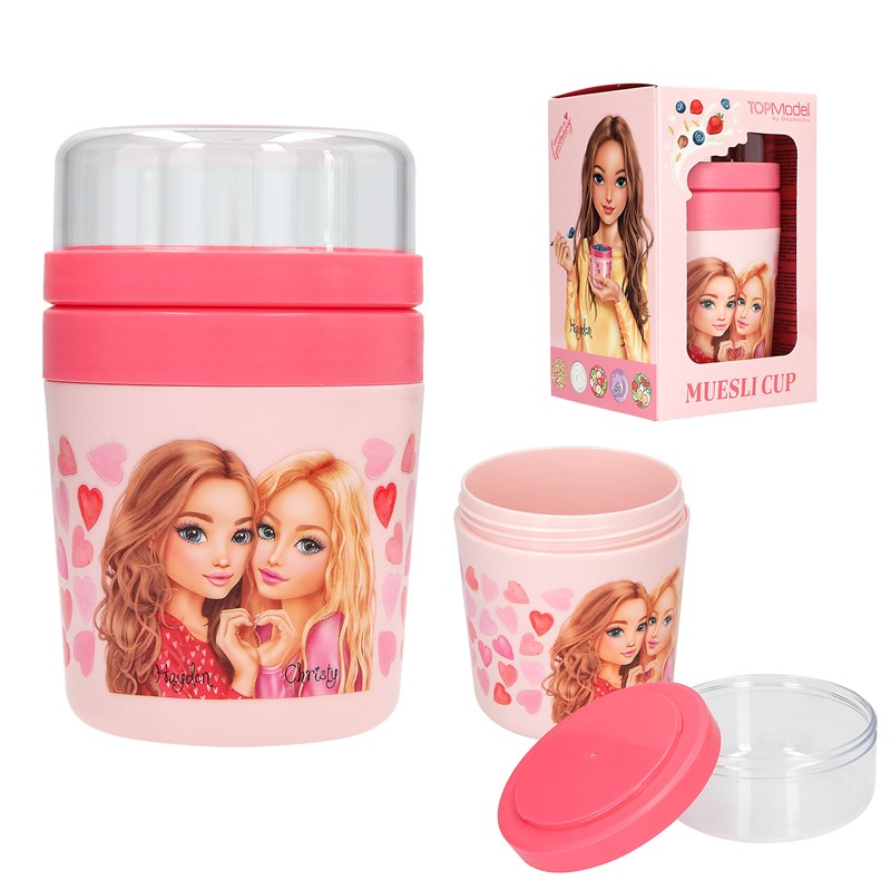 TOPModel Yoghurt-/Müsli Kop Lyserød 2
