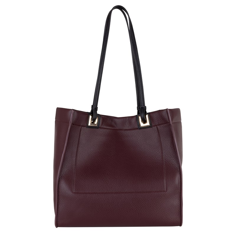 Valentino Bags Shopper Post Re  Bordeaux m/svart 3