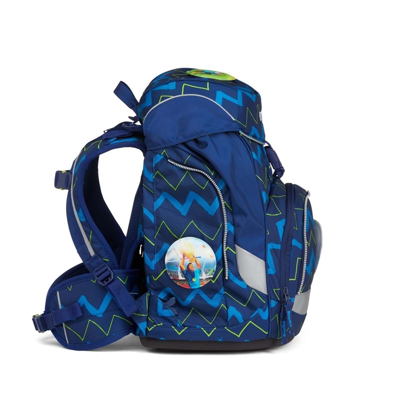 Ergobag Skoletaskesæt Pack SoccerFan Blå strib 3