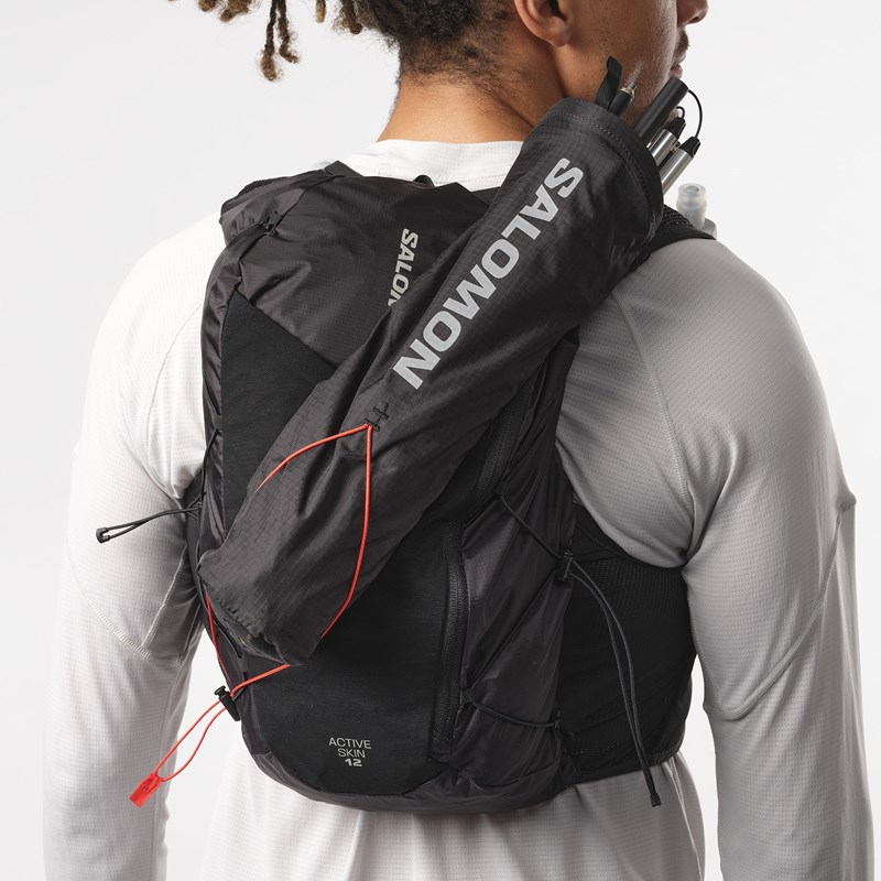 Salomon Løbevest Active Skin 12 Sort Str L 8