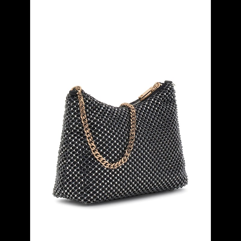 Guess Skuldertaske Zalina Sort/sølv 3