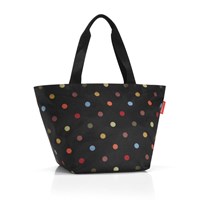 Reisenthel Shopper M Svart/prickar 1