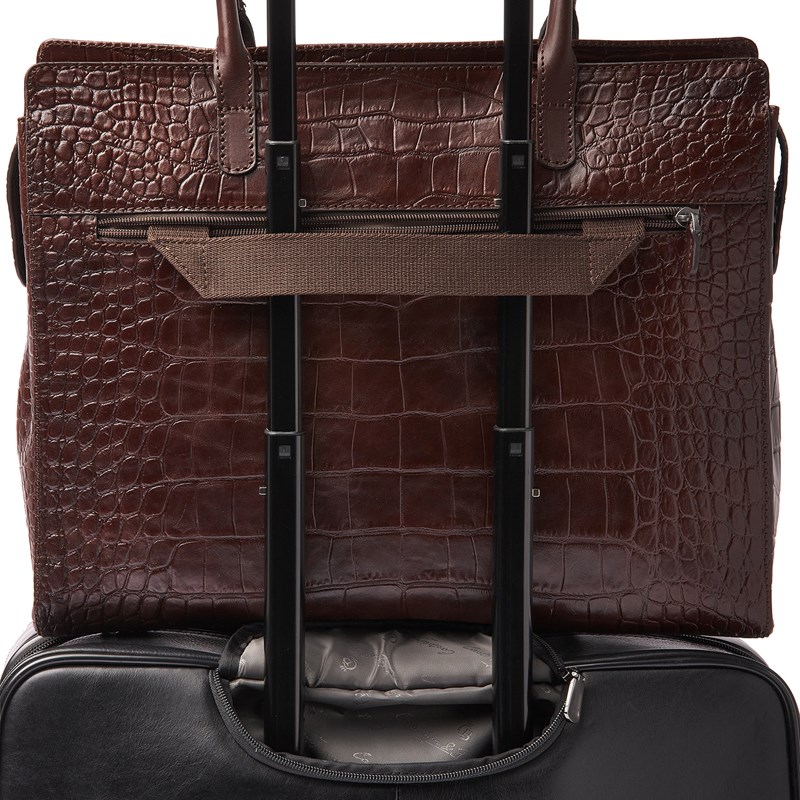 Castelijn & Beerens Computertaske Tess RFID Mocca Brun 15" 8