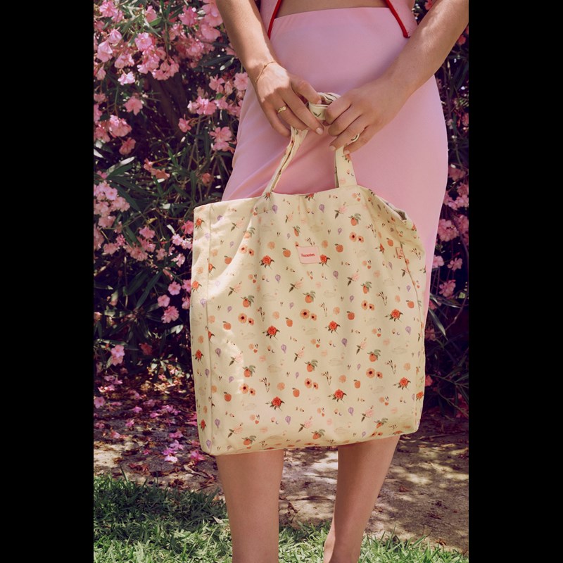 Maanesten Totebag Canvas Ljusgul 4