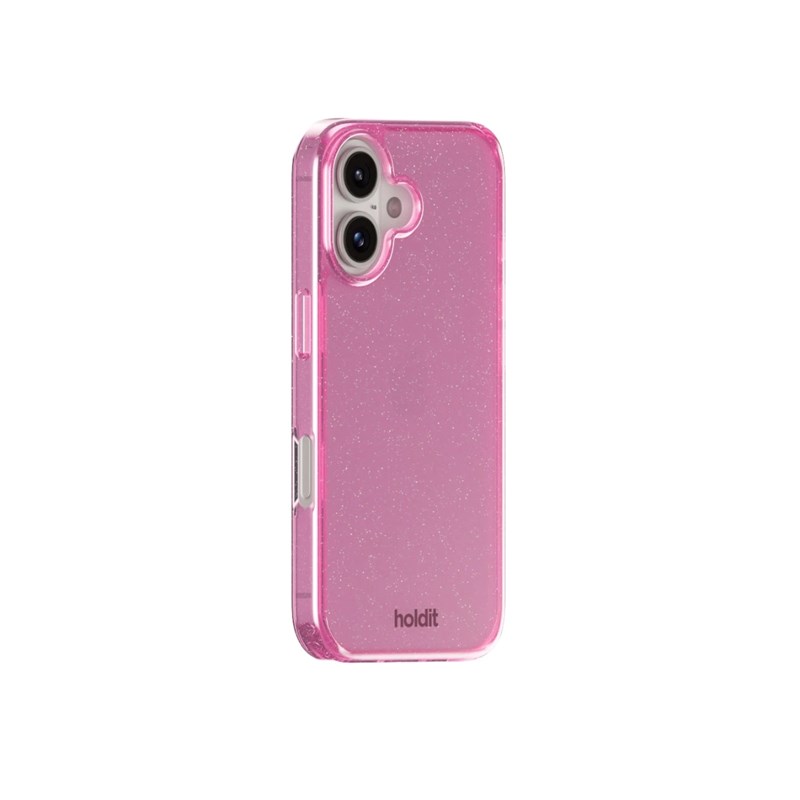 Holdit Mobilcover Glitter Pink Iphone 16 3