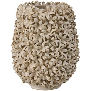 Ib Laursen Vase Glaseret Hvid