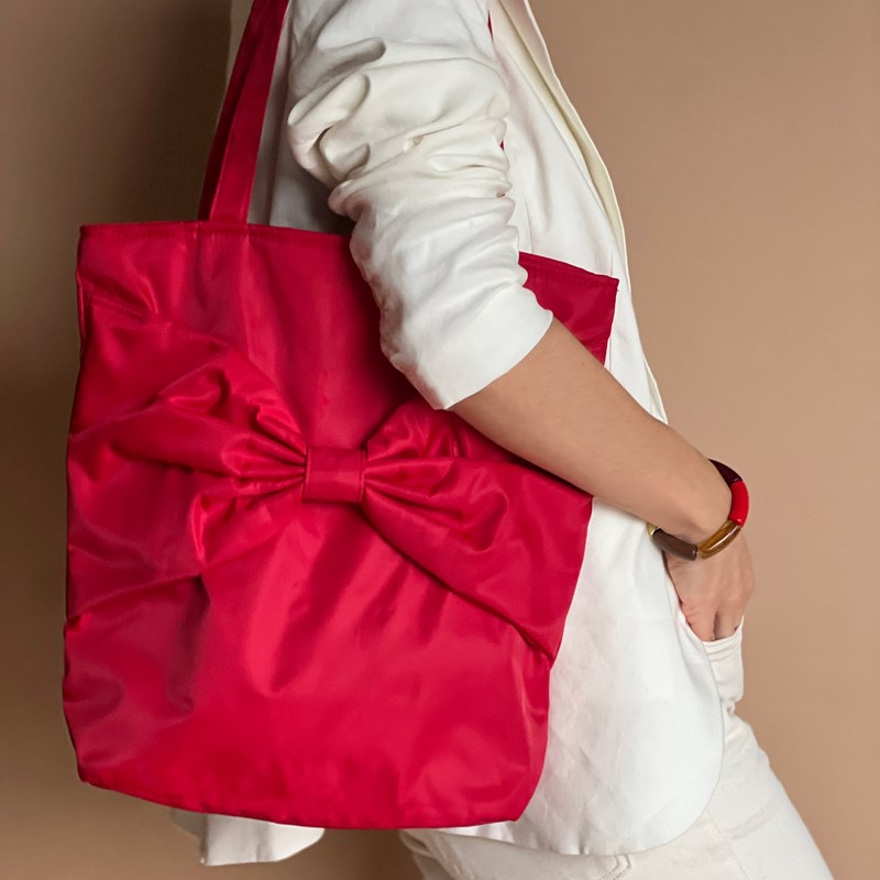 Conmé Shoppingnät Sally Bow Röd/Röd 5