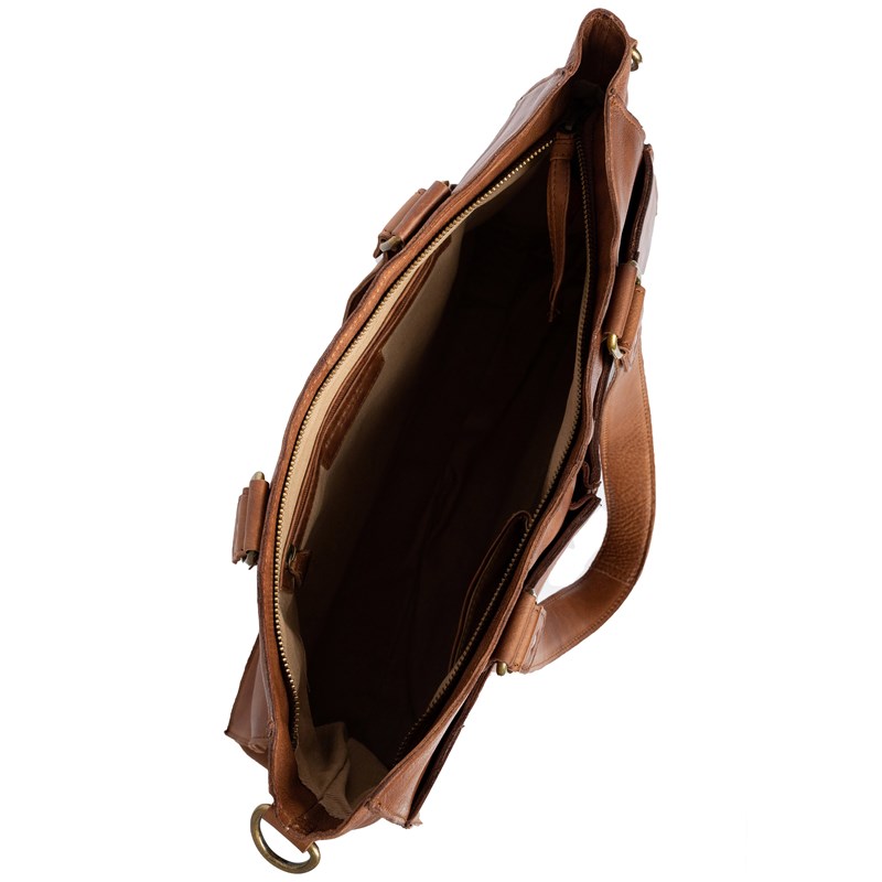 RE:DESIGNED Skuldertaske Liva Brun 15" 6