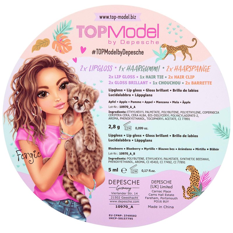 TOPModel Beautysæt Urban Jungle Lilla/pink 4