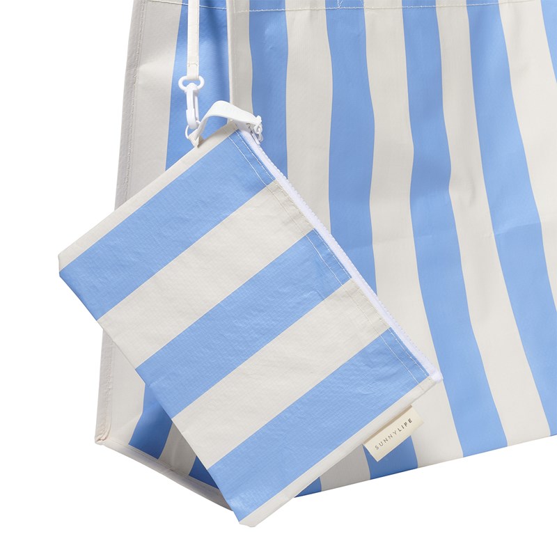 SUNNYLiFE Strand Väska Carryall Stripe  Blå 4