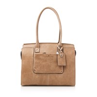 Castelijn & Beerens Axelväska Beige 15" 1