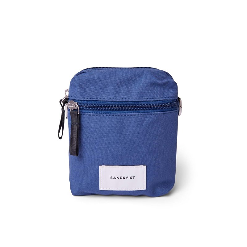 Sandqvist Crossbody Sixten Vegan Blå 1