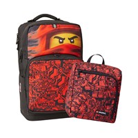 LEGO Bags Skoletaske Maxi+ Ninjago Red Rød 1