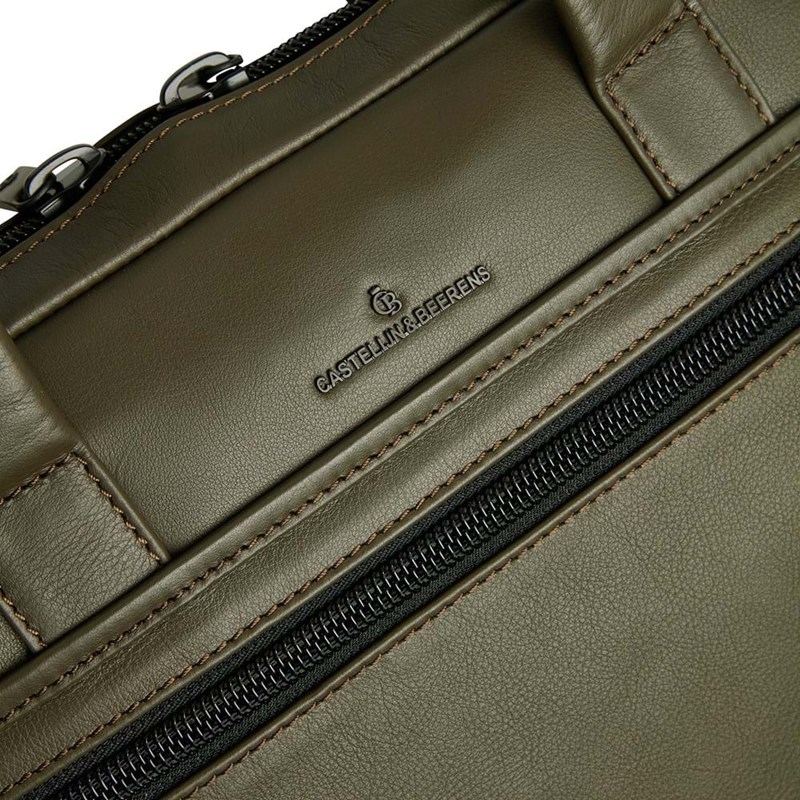 Castelijn & Beerens Computertaske Victor Army Grøn 15" 3