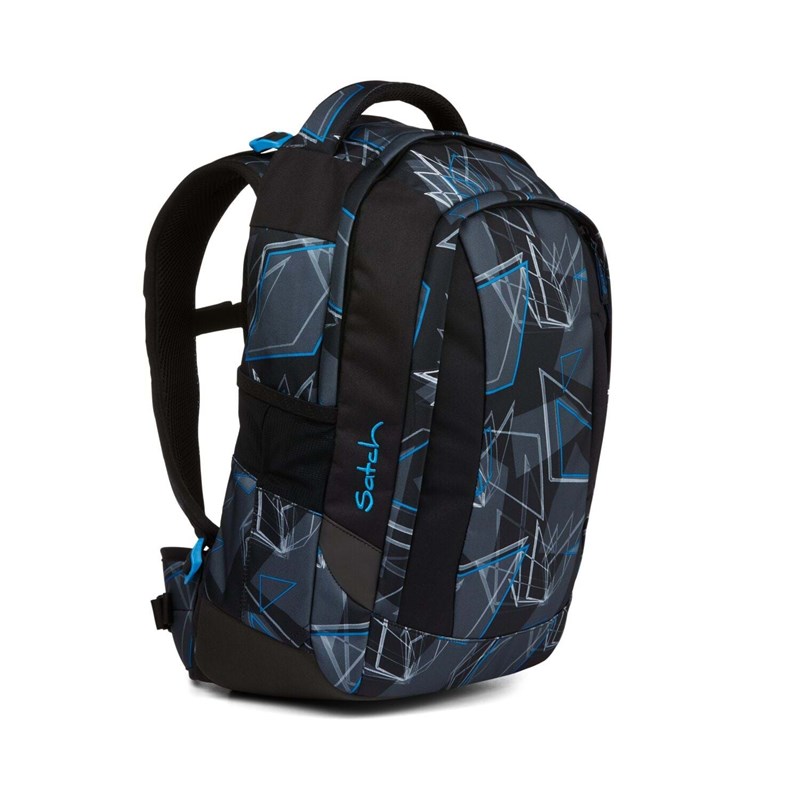 Satch Skoletaske Sleek DeepDemension Blå/sort 2