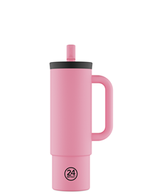 24Bottles Termokop Straw Cup Pink 1