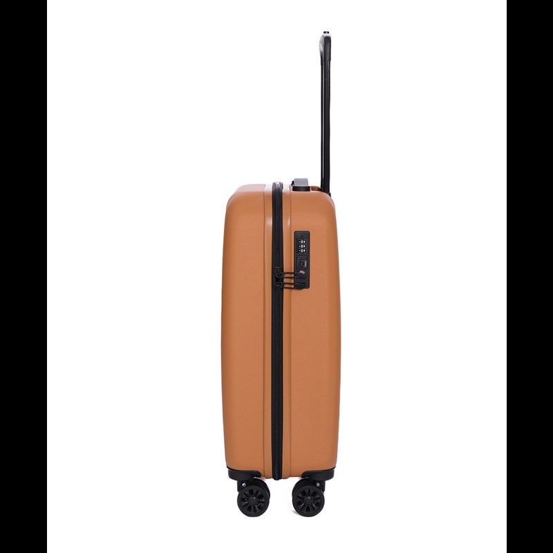 Aries Travel Kuffert Palermo Orange brun 55 Cm 3