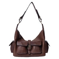 RE:DESIGNED Skuldertaske Solvej Medium M. Brun 1