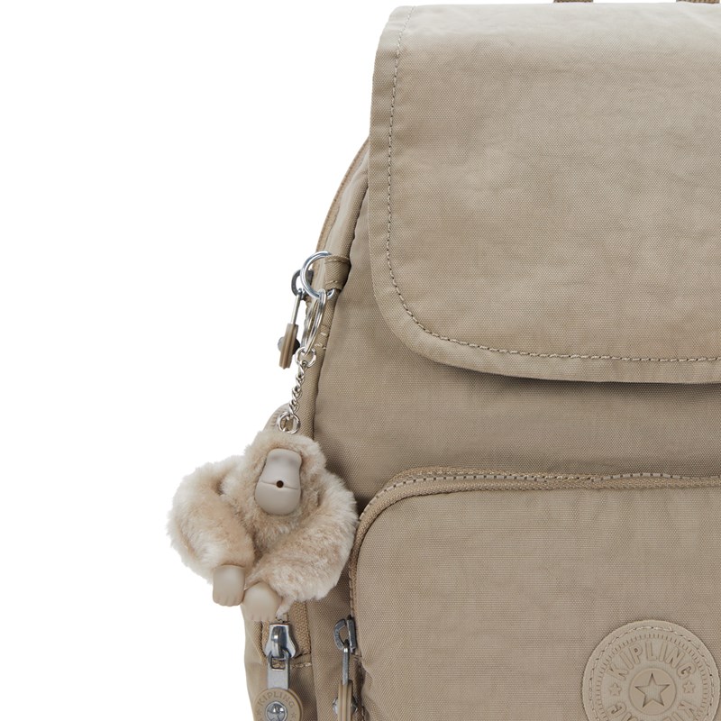 Kipling Ryggsäck City Zip S Taupe 5