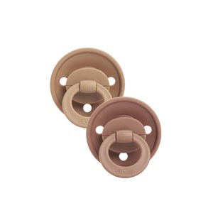Elodie Napp Binky 3 mdr. Silicone Brun
