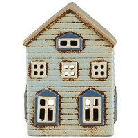 Ib Laursen Ljusstake Hus Thorshavn Ljusblå 1