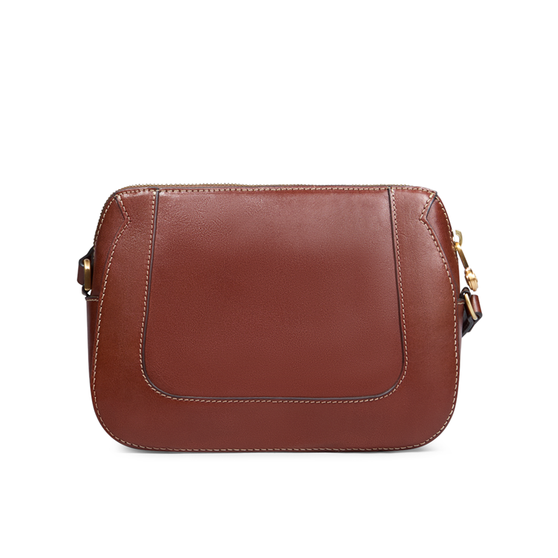 The Bridge Crossbody Gaia Camerabag Brun 3