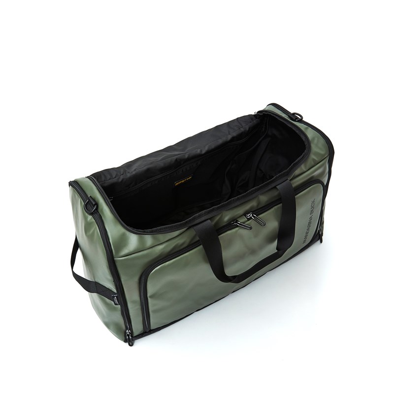 Mandarina Duck Reseväska Eco Coated Duffle m. grön 4