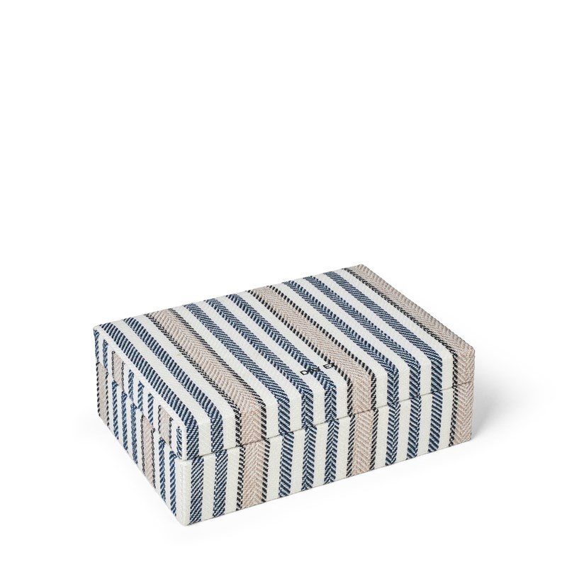 DAY ET Smykkeskrin Day Stripes Medium Beige/blå 1