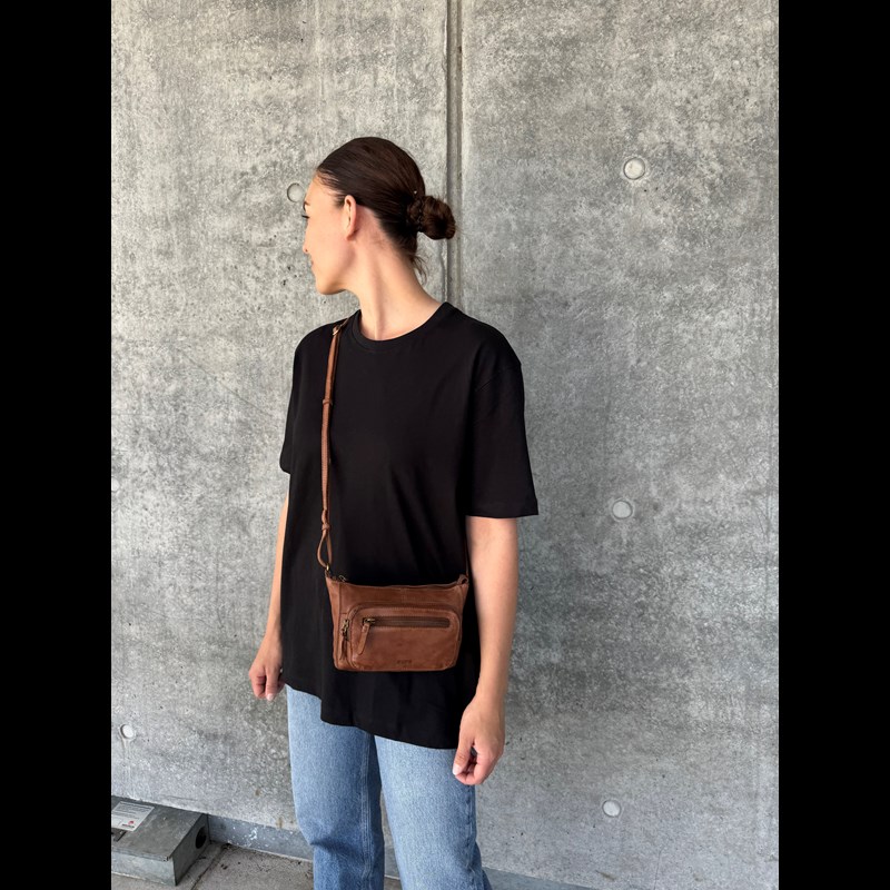 Aura Crossbody Cuba Cognac 2