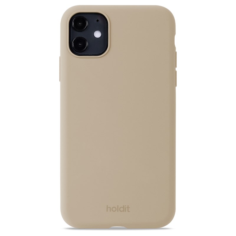 Holdit Mobilcover Beige iPhone XR/11 1